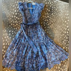 Cleobella paisley midi dress